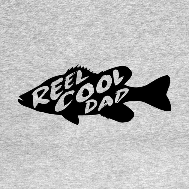 Reel Cool Dad Fishing Father Gift by HeyListen